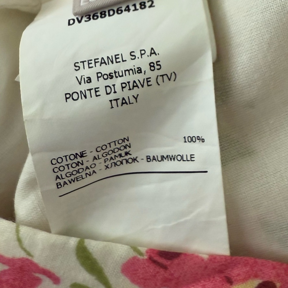 Beautiful Floral Italian Stefanel Dress - Picture 4 of 4